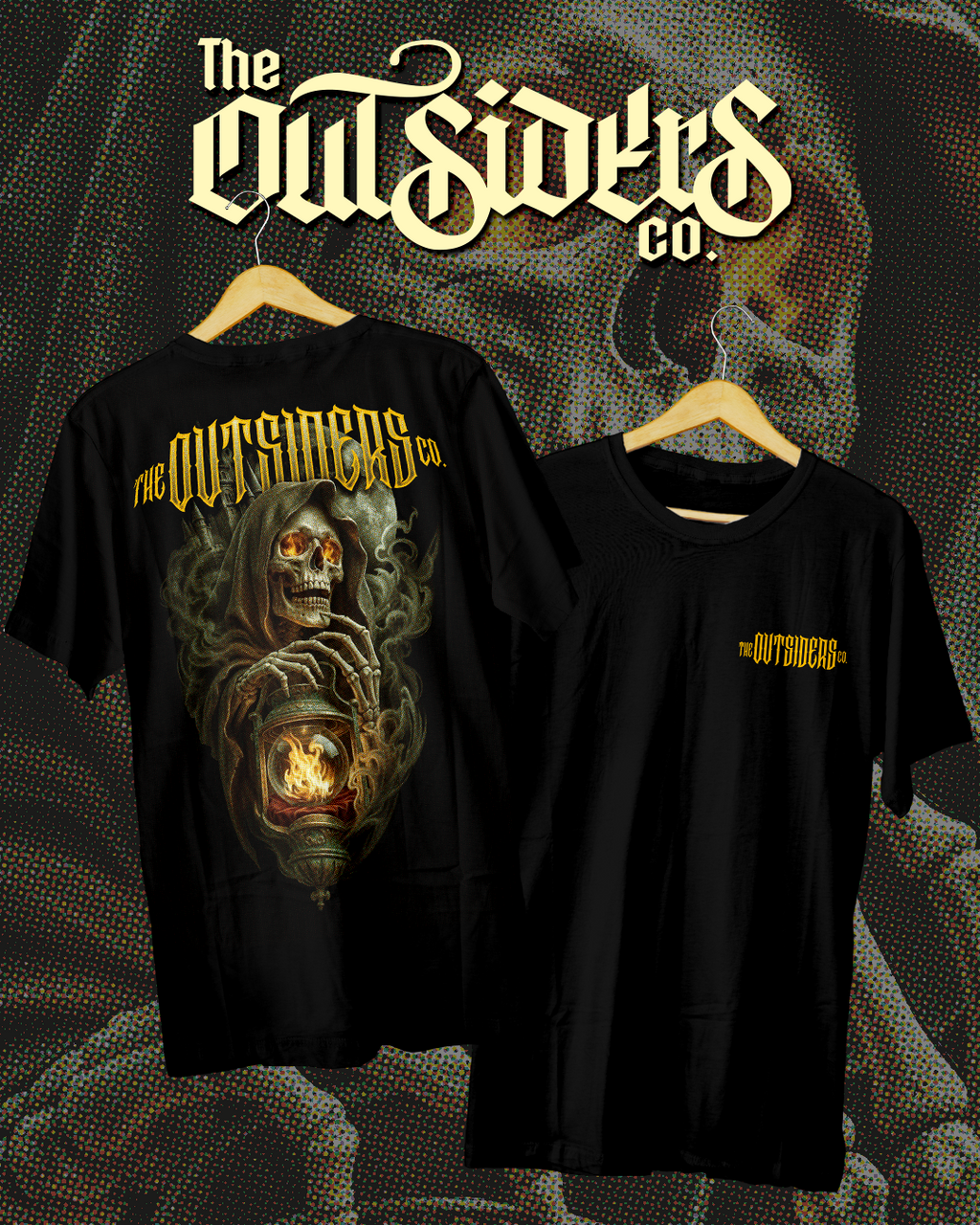 Polera Hombre Skull Guardian