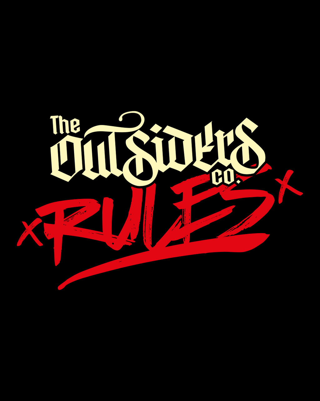 Poleron Hoodie The Outsiders Rules