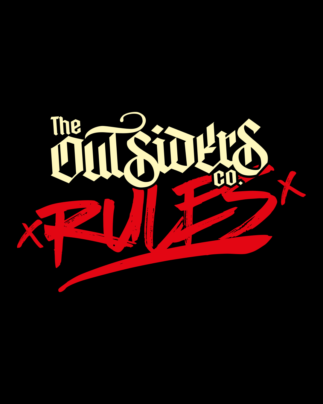 Poleron Hoodie The Outsiders Rules