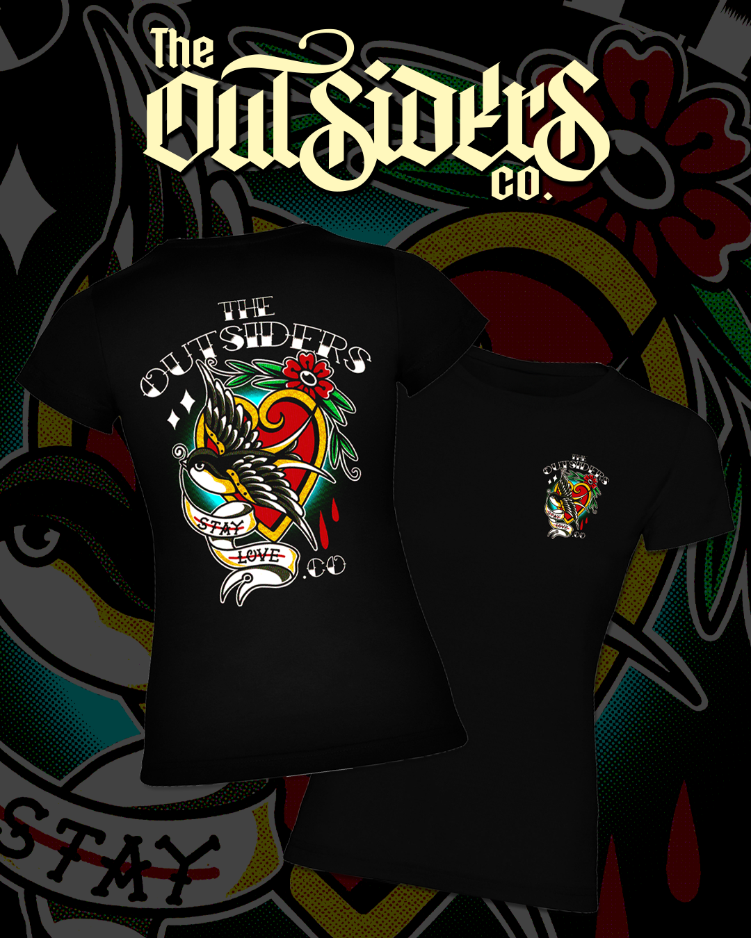 Polera Mujer Tradicional Stay Love